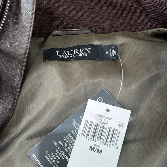 True leather sleeveless jacket from Ralph Lauren. - Picture 2 of 2